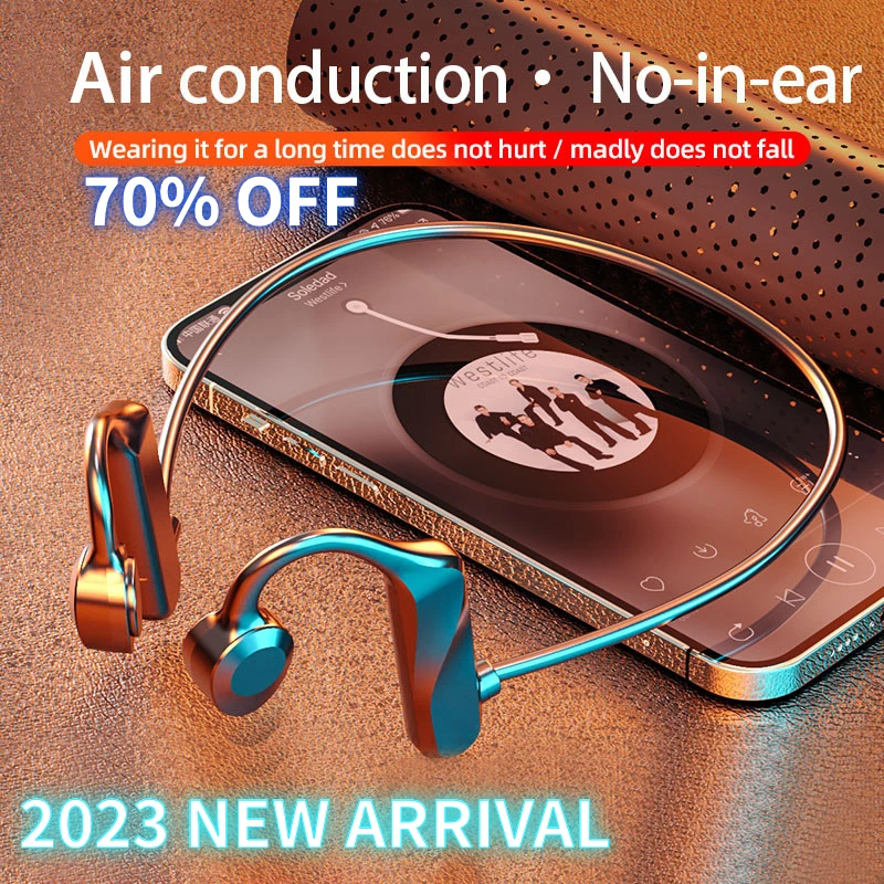 2023 New Air Conduction Earphones Bluetooth 5.2 Wireless Sports Waterproof Headphones Stereo Open Riding Hook Headset With Mic
2023 New Air Conduction Earphones Bluetooth 5.2 Wireless Sports Waterproof Headphones Stereo Open Riding Hook Headset With Mic