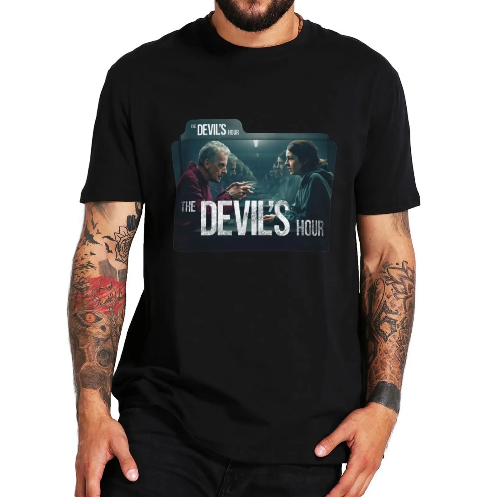 The Devil's Hour Classic T Shirt 2022 Drama Thriller TV Series Fans Short Sleeve Casual 100% Cotton Soft Unisex T-shirts EU Size
The Devil's Hour Classic T Shirt 2022 Drama Thriller TV Series Fans Short Sleeve Casual 100% Cotton Soft Unisex T-shirts EU Size
