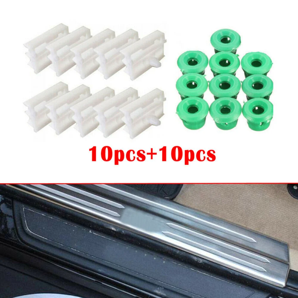 20 шт., молдинговые клипсы для BMW E36, E46, E90, зеленые и белые, PA6, Кулисный боковой порог, комплект запасных частей
20 шт., молдинговые клипсы для BMW E36, E46, E90, зеленые и белые, PA6, Кулисный боковой порог, комплект запасных частей