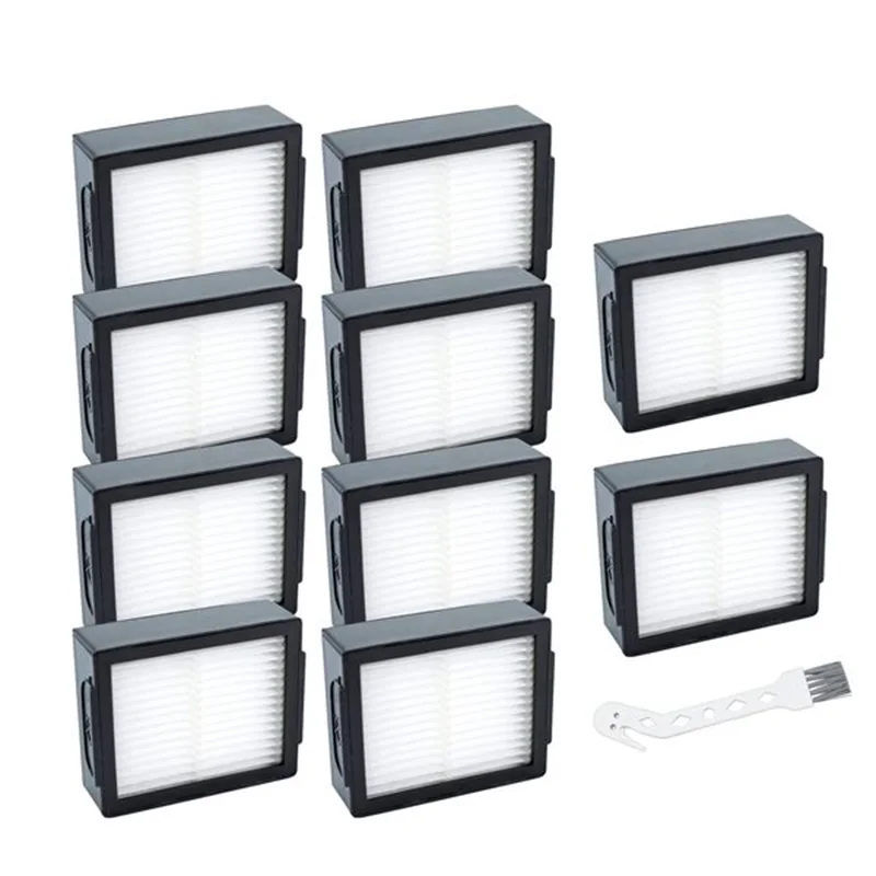 Replacement HEPA Filters Compatible for IRobot Roomba I4 I4+ I7 Plus I7+I3 I3+I4 I6+I8 E5 E6 Vacuum Cleaner Accessories
Replacement HEPA Filters Compatible for IRobot Roomba I4 I4+ I7 Plus I7+I3 I3+I4 I6+I8 E5 E6 Vacuum Cleaner Accessories