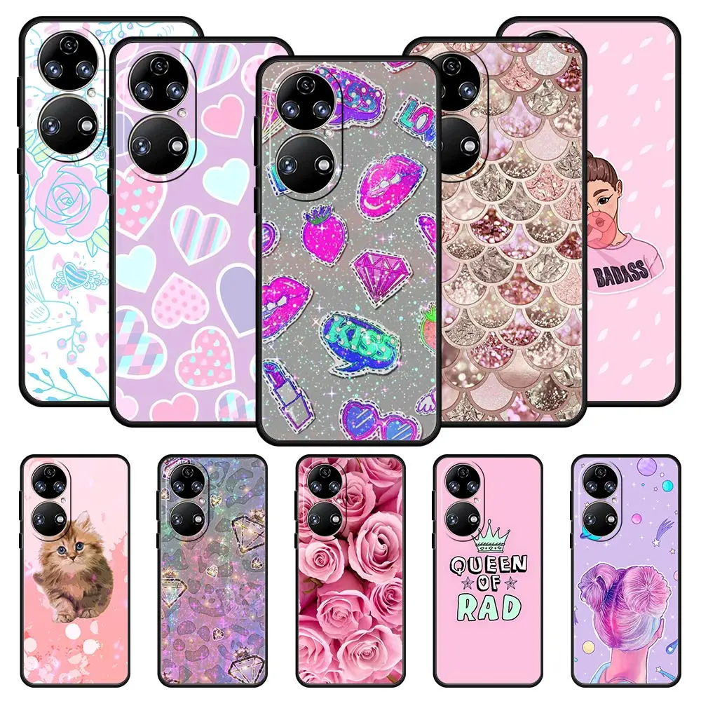 Rose Pink Princess Queen Phone Case For Huawei P50 P30 Pro P20 P40 Lite E P Smart Z 2021 Y6 Y7 Y9 2019 Y6p Y9s Y7a Cover Funda
Rose Pink Princess Queen Phone Case For Huawei P50 P30 Pro P20 P40 Lite E P Smart Z 2021 Y6 Y7 Y9 2019 Y6p Y9s Y7a Cover Funda