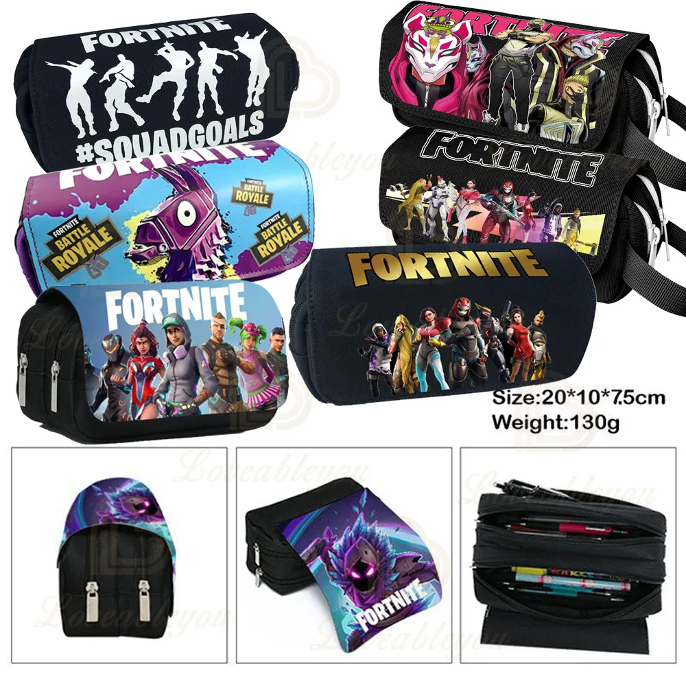 Victory Royale Student Boys Girls Fortnite Capacity Pencil Stationery Case Peely Llama Hero Children's 3d Pen Box Kids Teen Bags
Victory Royale Student Boys Girls Fortnite Capacity Pencil Stationery Case Peely Llama Hero Children's 3d Pen Box Kids Teen Bags