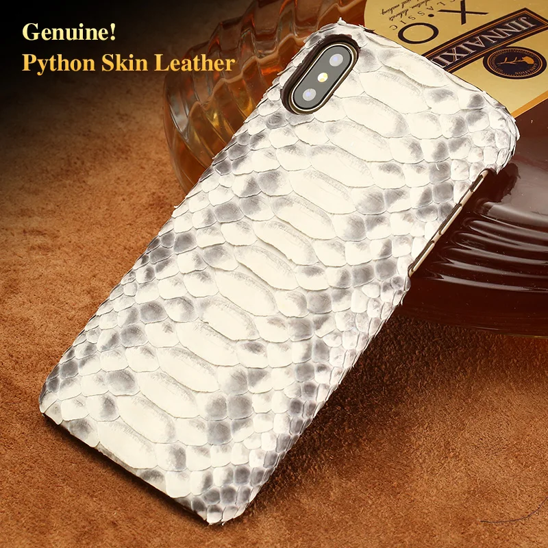 Genuine leather phone case for iphone 8 plus 6s plus 11 pro max natural python skin cover Leather case for iphone xr xs max 5s 6
Genuine leather phone case for iphone 8 plus 6s plus 11 pro max natural python skin cover Leather case for iphone xr xs max 5s 6