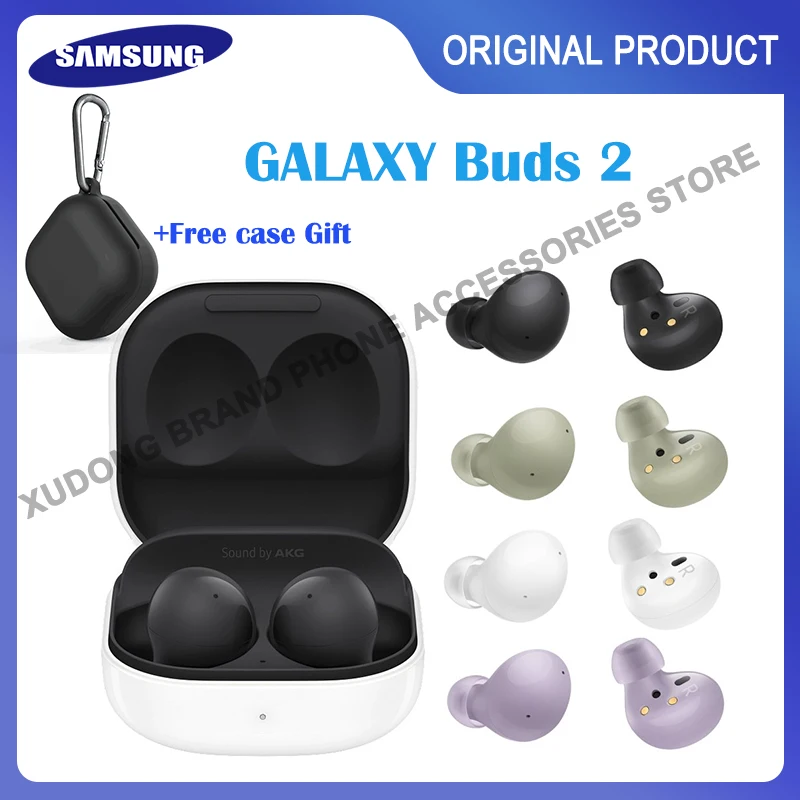 Оригинальные беспроводные наушники-вкладыши Samsung Galaxy Buds 2, Bluetooth 5,0, с микрофоном, версия HK + Бесплатный чехол
Оригинальные беспроводные наушники-вкладыши Samsung Galaxy Buds 2, Bluetooth 5,0, с микрофоном, версия HK + Бесплатный чехол