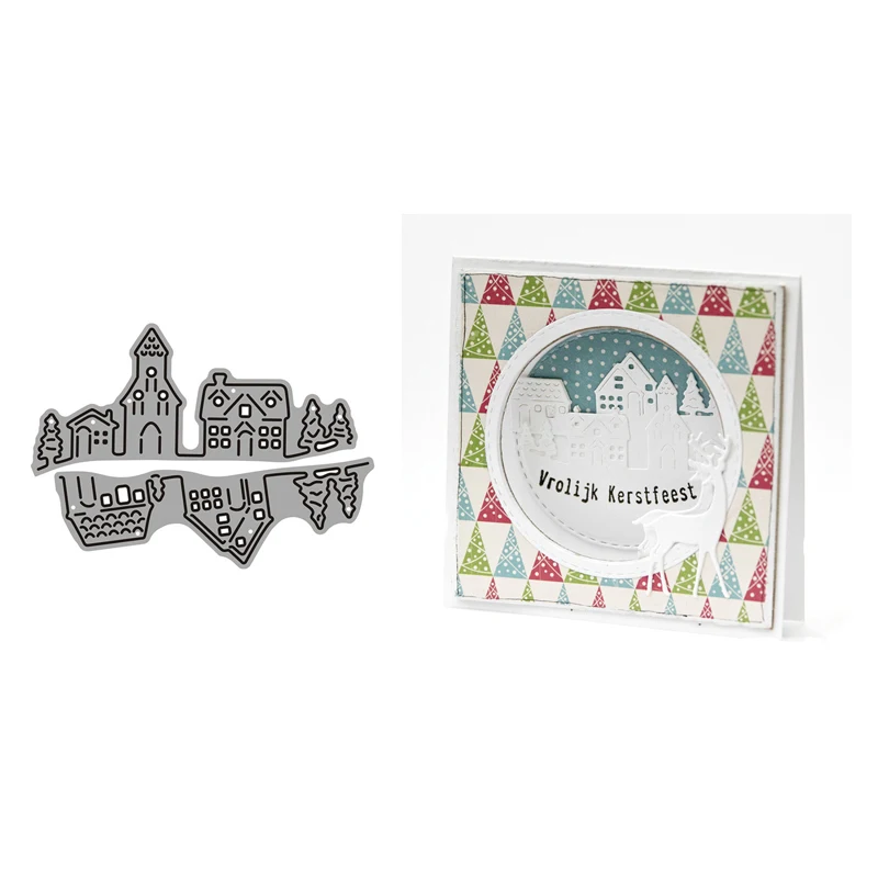 Town Model New 2022 Metal Cutting Dies for Scrapbooking Mold Cut Stencil Handmade Tools DIY Card Make Mould Model Craft
Town Model New 2022 Metal Cutting Dies for Scrapbooking Mold Cut Stencil Handmade Tools DIY Card Make Mould Model Craft