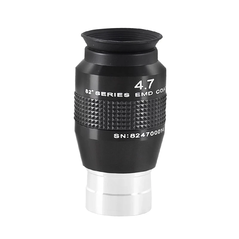Maxvision 82° Field of View 4.7mm Parfocal EMD Coating Astronomical Telescope Eyepiece (1.25";)
Maxvision 82° Field of View 4.7mm Parfocal EMD Coating Astronomical Telescope Eyepiece (1.25";)