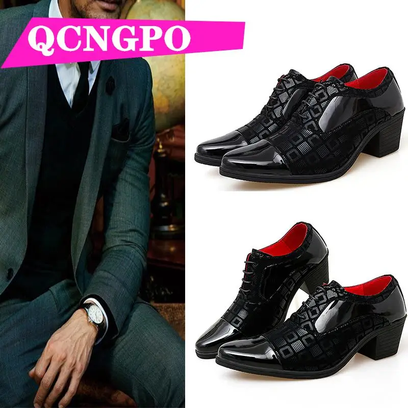 Increase 6cm wedding shoes formal shoes Genuine Leather formal shoes lace up shoes 6cm taller 38-44 business
Increase 6cm wedding shoes formal shoes Genuine Leather formal shoes lace up shoes 6cm taller 38-44 business