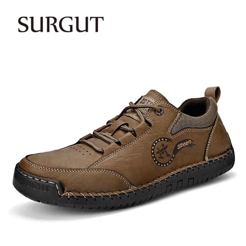 SURGUT Brand Mens Shoes Leather Casual Shoes Comfort Non-slip Driving Moccasin Motorcycle Designer Handmade Fashion Shoes Men
SURGUT Brand Mens Shoes Leather Casual Shoes Comfort Non-slip Driving Moccasin Motorcycle Designer Handmade Fashion Shoes Men