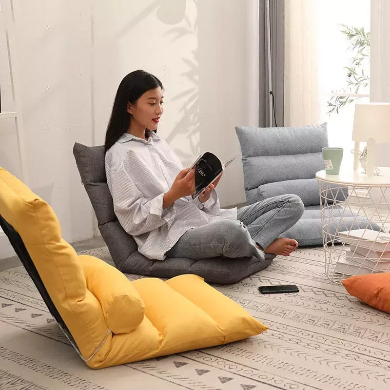 NEW2023 Lounger Home Balcony Living Room Folding Chair Leisure Balcony Lazy Sofa Tatami Sun Loungers Modern Backrest Deckchair
NEW2023 Lounger Home Balcony Living Room Folding Chair Leisure Balcony Lazy Sofa Tatami Sun Loungers Modern Backrest Deckchair