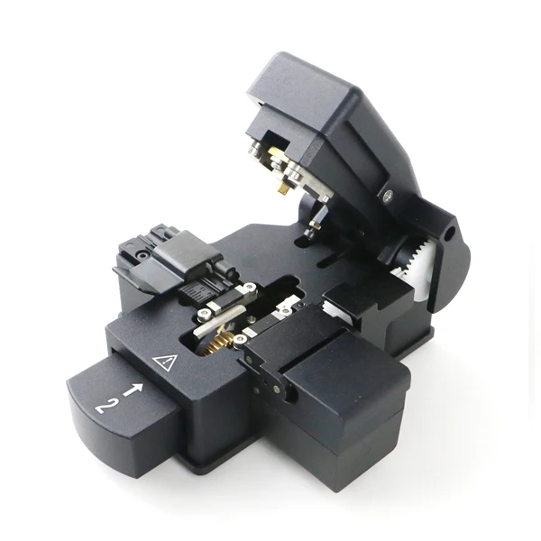 FCST220113 Automatic Single-core Silica Fiber Optic Cutting Knife Cleaver Tool For Both 250um Coated And 900um Buffered Fiber
FCST220113 Automatic Single-core Silica Fiber Optic Cutting Knife Cleaver Tool For Both 250um Coated And 900um Buffered Fiber