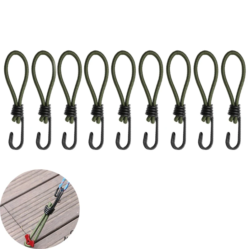 5/10/15pcs 15cm Tent Elastic Rope Cord with Hook Camping Tent Fixation Elastic Stretch Rope Outdoor Accessories
5/10/15pcs 15cm Tent Elastic Rope Cord with Hook Camping Tent Fixation Elastic Stretch Rope Outdoor Accessories