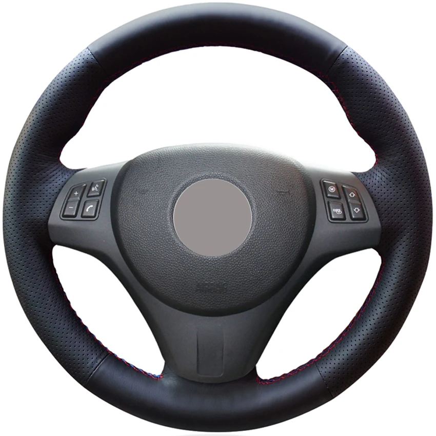Black PU Faux Leather DIY Hand-stitched Car Steering Wheel Cover for BMW M Sport 3 Series E91 320i 325i 330i 335i M3 E90 E92 E93
Black PU Faux Leather DIY Hand-stitched Car Steering Wheel Cover for BMW M Sport 3 Series E91 320i 325i 330i 335i M3 E90 E92 E93