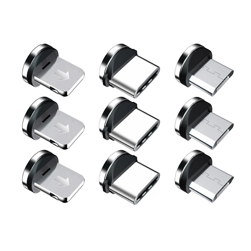 Magnetic Magnet Iphone Replacement Plug Round Charging 8 Plugs Cable Line Charger 11 Pin Plug Tips For Phone Type Micro
Magnetic Magnet Iphone Replacement Plug Round Charging 8 Plugs Cable Line Charger 11 Pin Plug Tips For Phone Type Micro