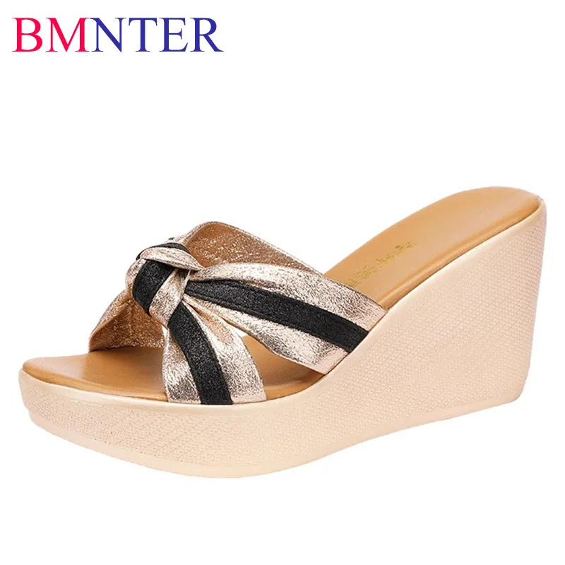 8cm Plus Size 32-43 Mix Color Bow Sweet Platform Wedges Slippers Women Platform Shoes 2023 Thick Sole Slides for Office Beach
8cm Plus Size 32-43 Mix Color Bow Sweet Platform Wedges Slippers Women Platform Shoes 2023 Thick Sole Slides for Office Beach