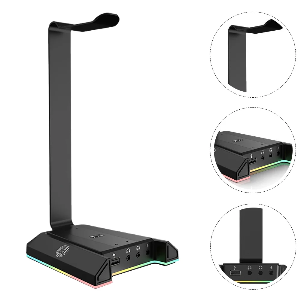 Headset Headphone Holder Stand Gaming Rack Hanger Tabletop Earphone Rgb Headphones Desk Usb Port Computer Gamer Vertical Pc
Headset Headphone Holder Stand Gaming Rack Hanger Tabletop Earphone Rgb Headphones Desk Usb Port Computer Gamer Vertical Pc