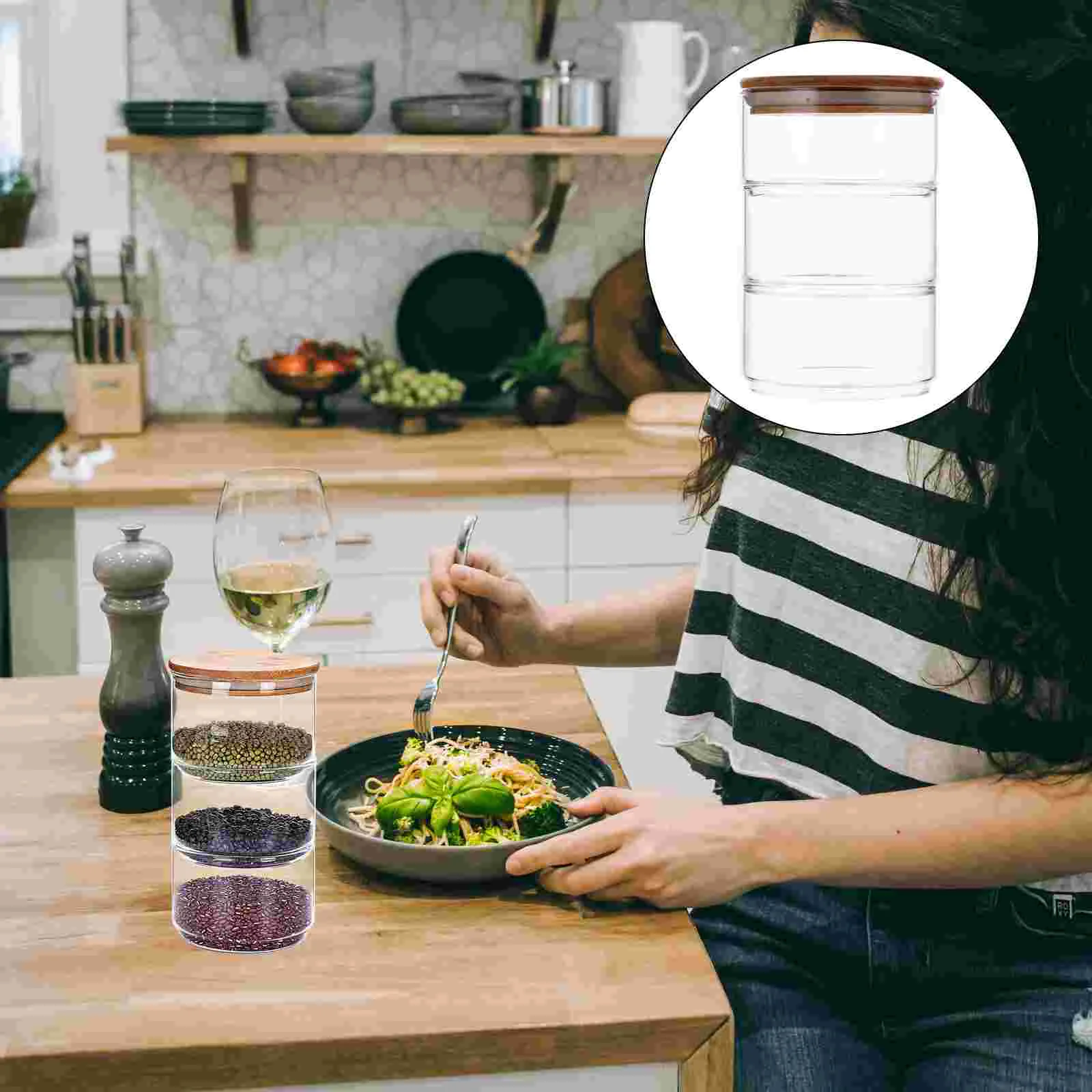 Jarscontainersairtight Storage Lids Canisters Container Lid Kitchen Cereal Canister Coffee Snackjar Apothecary Wood Condiment
Jarscontainersairtight Storage Lids Canisters Container Lid Kitchen Cereal Canister Coffee Snackjar Apothecary Wood Condiment