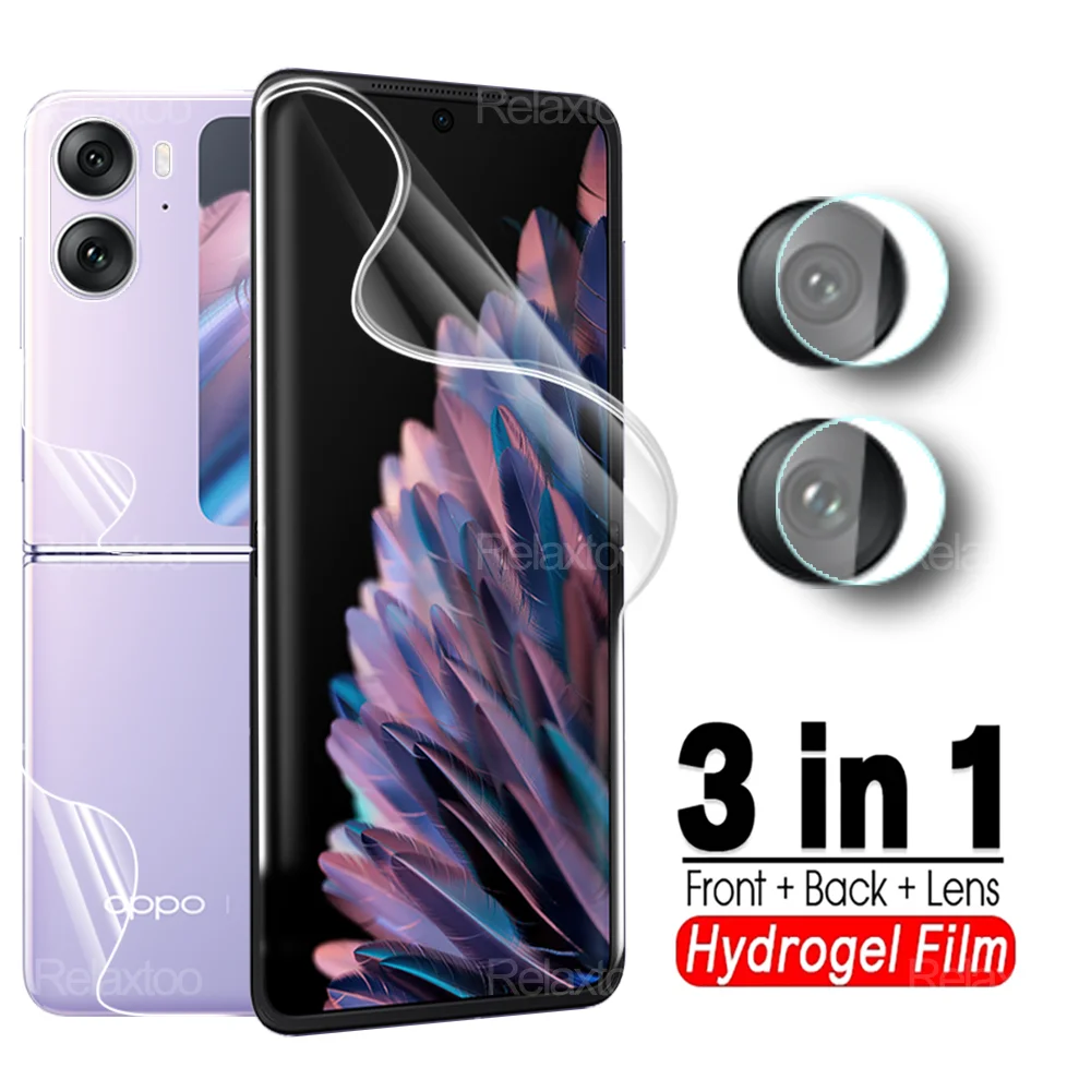 Гидрогелевая пленка 3To1 для Oppo Find N2 Flip CPH2437 FindN2Flip FindN2 N 2 Flip N2Flip Передняя Задняя крышка защита для экрана стекло для объектива
Гидрогелевая пленка 3To1 для Oppo Find N2 Flip CPH2437 FindN2Flip FindN2 N 2 Flip N2Flip Передняя Задняя крышка защита для экрана стекло для объектива