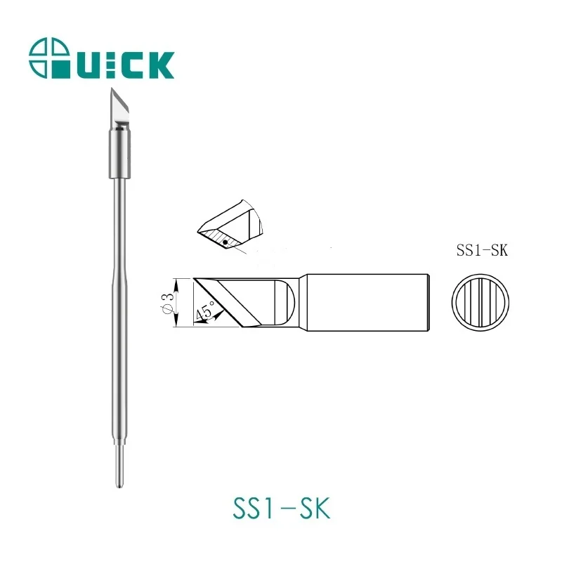 Оригинальное паяльное жало QUICK SS1-SS11 SK/B/J//I/I-01USB для портативных паяльников TS1/TS11, железные жала, аксессуары, инструменты 
Оригинальное паяльное жало QUICK SS1-SS11 SK/B/J//I/I-01USB для портативных паяльников TS1/TS11, железные жала, аксессуары, инструменты