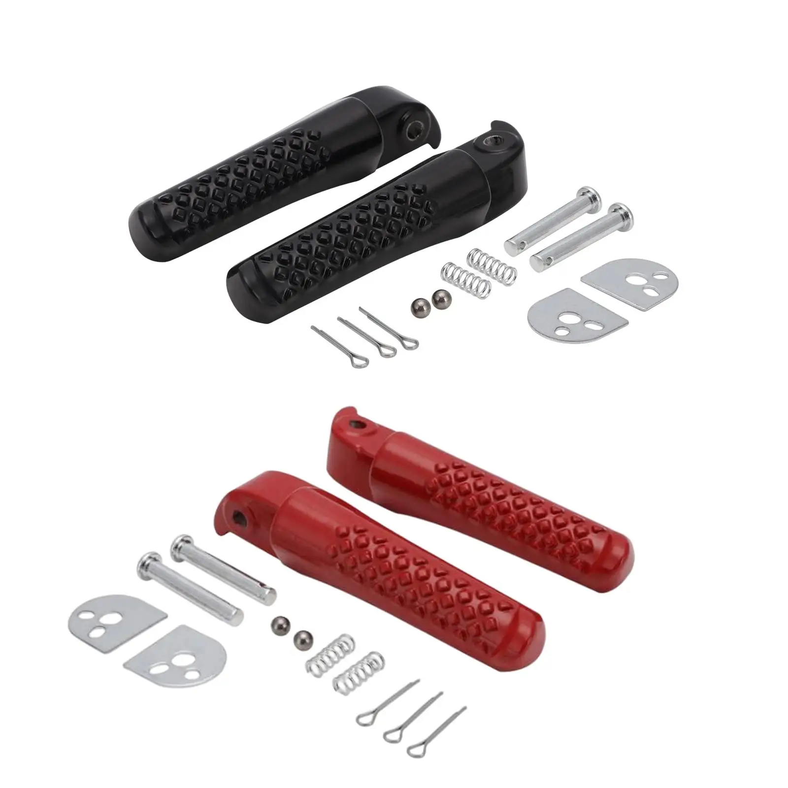 1 Pair Motorcycle Footrests CNC Aluminum Anti Slip Accessories Modified Assembly Footrest Bracket Footpeg for ct200U
1 Pair Motorcycle Footrests CNC Aluminum Anti Slip Accessories Modified Assembly Footrest Bracket Footpeg for ct200U