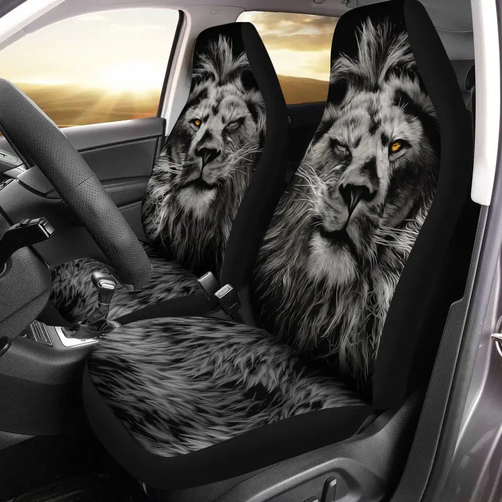 Coolest Lion Car Seat Covers Gift For Dad,Pack of 2 Universal Front Seat Protective Cover
Coolest Lion Car Seat Covers Gift For Dad,Pack of 2 Universal Front Seat Protective Cover