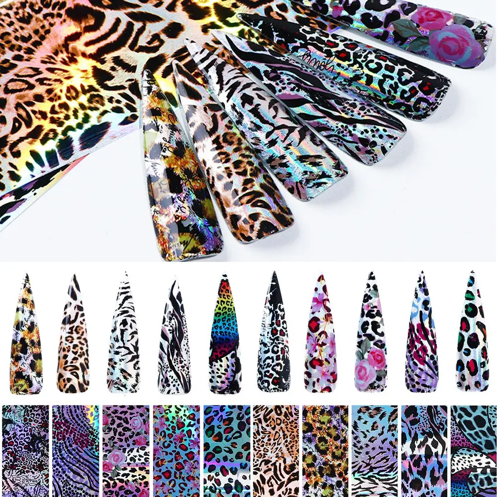 Slider Patch Tips 3D Decals Nail Wrap Adhesive Nail Stickers Nail Foil Laser Leopard Print Starry Transfer Slider Sticker
Slider Patch Tips 3D Decals Nail Wrap Adhesive Nail Stickers Nail Foil Laser Leopard Print Starry Transfer Slider Sticker