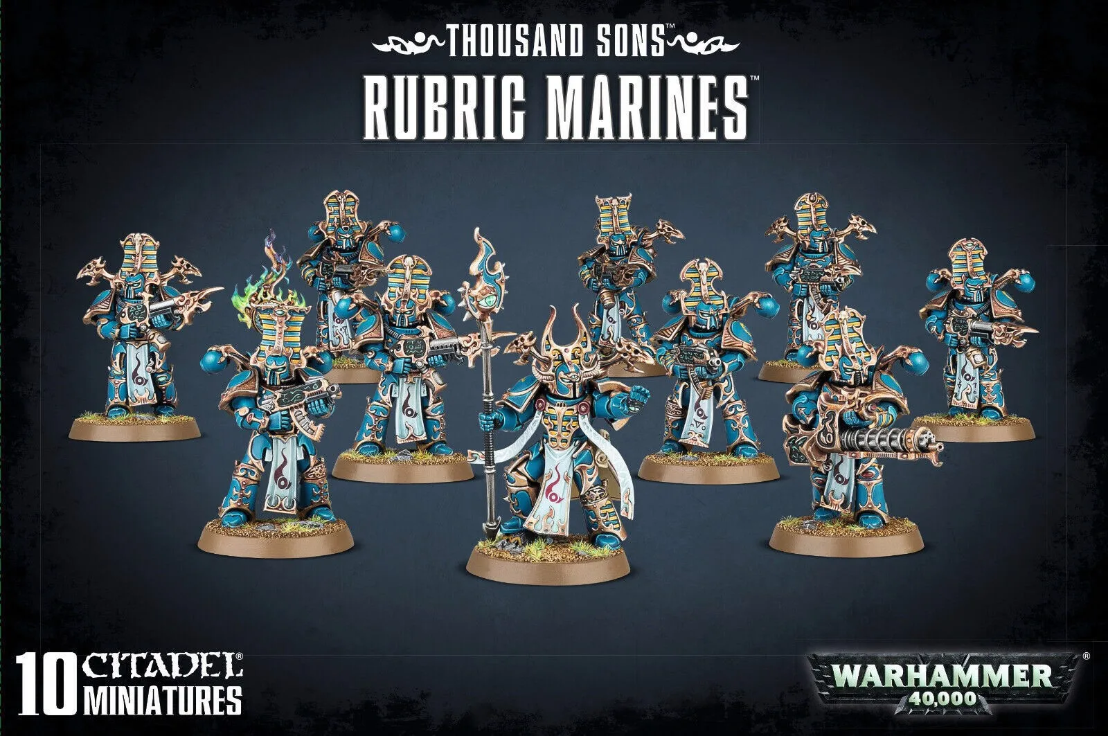 Миниатюры Warhammer 40000 Games Workshop Набор Рубрикодесантники Тысячи сыновей