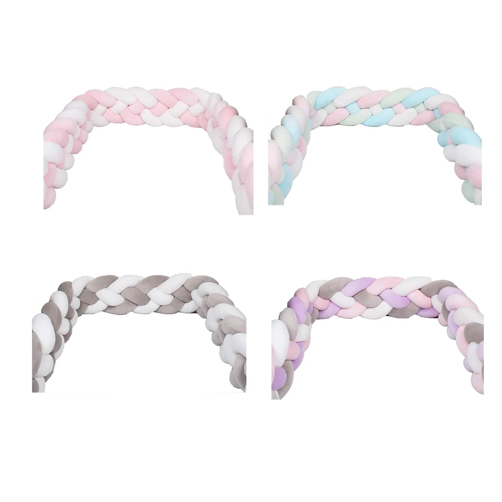 

Baby Crib Rail Thickening Bumper Bedroom Washable Newborn Bed Around Cushion Head Protector Protection Decor Type