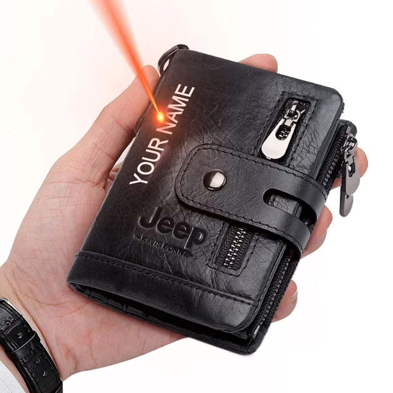 Модный мужской кошелек из натуральной кожи, мужской маленький клатч с застежкой и двойной молнией, дизайнерский короткий кошелек для мелоч...
Модный мужской кошелек из натуральной кожи, мужской маленький клатч с застежкой и двойной молнией, дизайнерский короткий кошелек для мелоч...