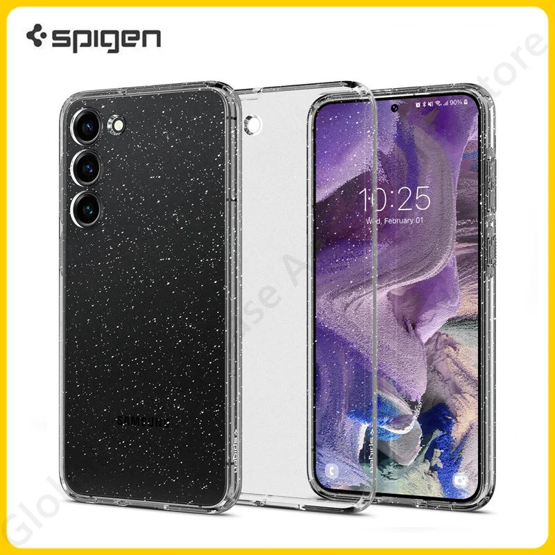 100% Original Spigen Liquid Crystal Glitter Clear TPU Soft Silicone Case For Samsung Galaxy S23 (6.1") Shockproof Cover 
100% Original Spigen Liquid Crystal Glitter Clear TPU Soft Silicone Case For Samsung Galaxy S23 (6.1") Shockproof Cover
