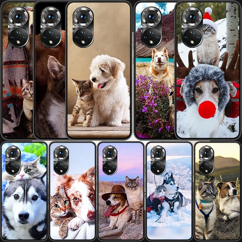 Cat and dog Phone Case For Huawei P Smart 2021 Y5 Y6 Y7 Y9 Honor 50 20 Pro 10 10I 9 9X Y9S 8 8A 8X 8S 7S Cover
Cat and dog Phone Case For Huawei P Smart 2021 Y5 Y6 Y7 Y9 Honor 50 20 Pro 10 10I 9 9X Y9S 8 8A 8X 8S 7S Cover