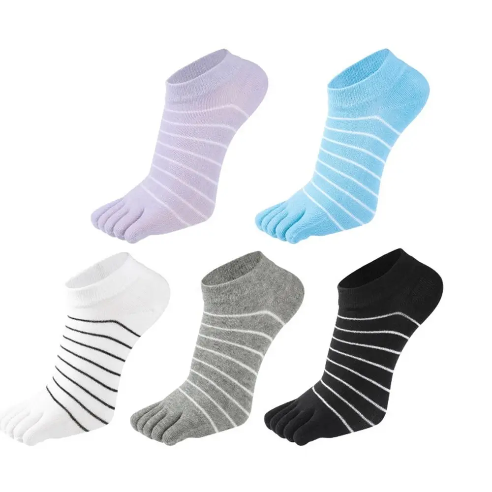 Soft Five Toe For Women Short Socks Low Tube Striped Ankle Socks Five Finger Socks Toe Socks Female Hosiery Boat Socks
Soft Five Toe For Women Short Socks Low Tube Striped Ankle Socks Five Finger Socks Toe Socks Female Hosiery Boat Socks