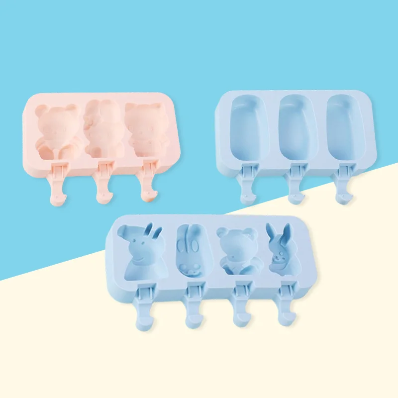 Ice Cream Molds Silicone Popsicle Mold Cake Moulds DIY Homemade Cartoon Shape Ice Cream Moulds Maker Trays Kitchen Accessories
Ice Cream Molds Silicone Popsicle Mold Cake Moulds DIY Homemade Cartoon Shape Ice Cream Moulds Maker Trays Kitchen Accessories
