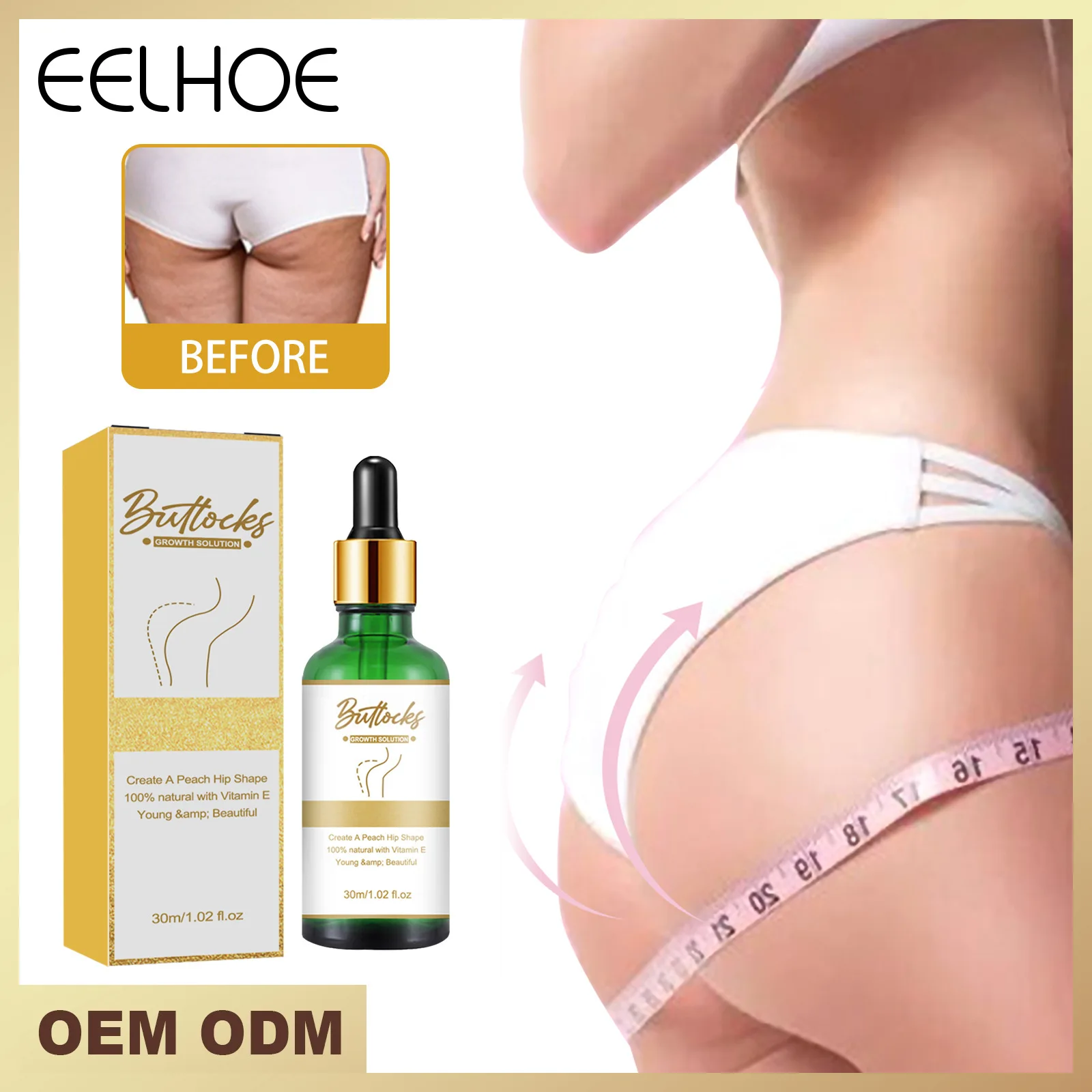 EELHOE 30ml Butt Lift Essential Oil Beautiful Buttocks Massage Treatment Essential Oils Firming Buttocks Essential Oil
EELHOE 30ml Butt Lift Essential Oil Beautiful Buttocks Massage Treatment Essential Oils Firming Buttocks Essential Oil
