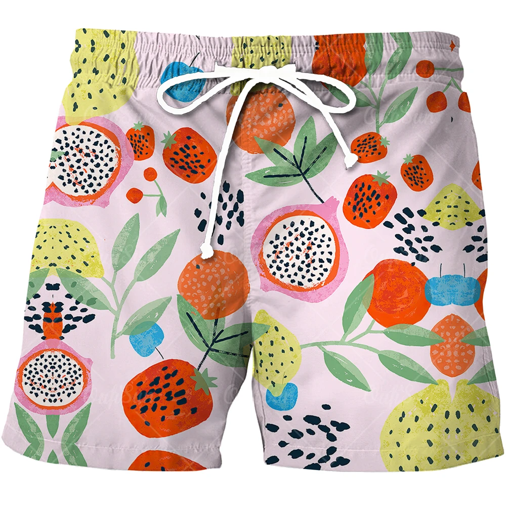 Men's Fruit Printed Beach Shorts, Hawaiian Sports Shorts, Breathable, Casual, Fashion, Beach, Surfing, Swimming Pants
Men's Fruit Printed Beach Shorts, Hawaiian Sports Shorts, Breathable, Casual, Fashion, Beach, Surfing, Swimming Pants
