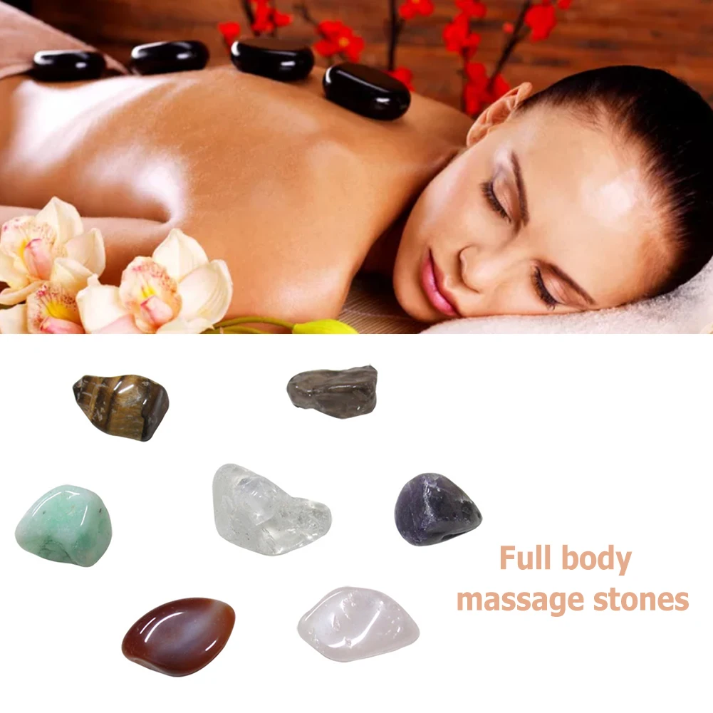 7x Natural Chakra Stone Multi-functional Practical Convenient Healing Hot Massage Energy Stones Kit Health Care
7x Natural Chakra Stone Multi-functional Practical Convenient Healing Hot Massage Energy Stones Kit Health Care