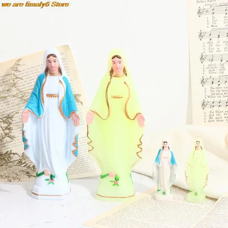 1PC Small Catholic Mary Statue Madonna Handmade Virgin Mary Statue Jesus Desktop Home Decorative Ornaments 6.5cm
1PC Small Catholic Mary Statue Madonna Handmade Virgin Mary Statue Jesus Desktop Home Decorative Ornaments 6.5cm