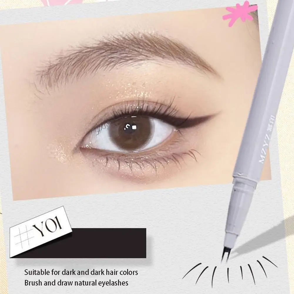 Trendy Double Tip Lower Eyelash Pencil Waterproof Liquid Eyeliner Makeup For Women Quick Drying Long Lasting Smooth Eye Lin Y1R1
Trendy Double Tip Lower Eyelash Pencil Waterproof Liquid Eyeliner Makeup For Women Quick Drying Long Lasting Smooth Eye Lin Y1R1