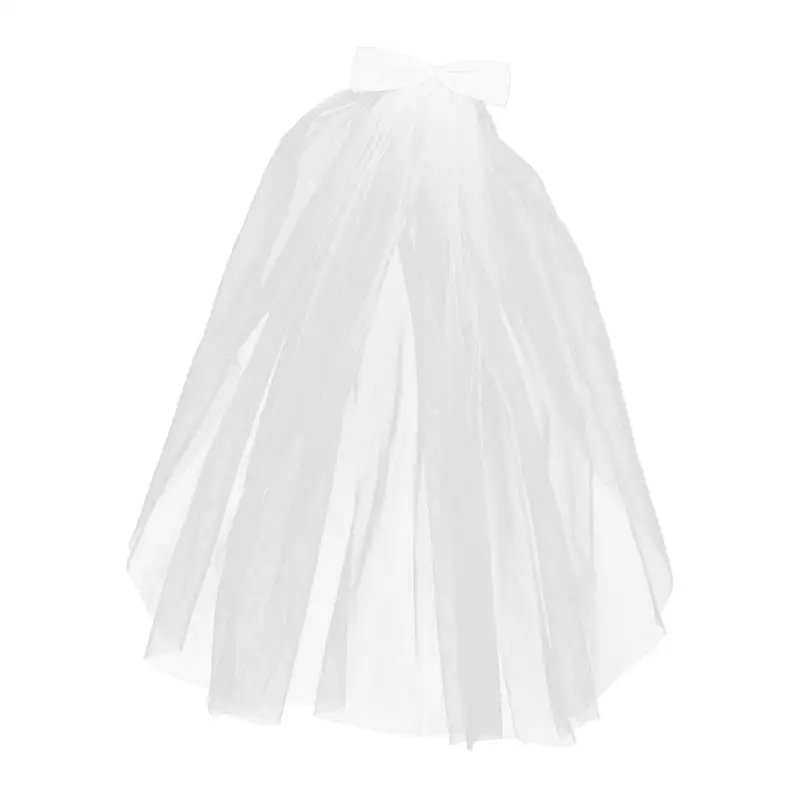 1pc Wedding Hair Styling Accessories Kids Headdress Bowknot Design Wedding Veil Gauze Wedding Veil For Festival Party
1pc Wedding Hair Styling Accessories Kids Headdress Bowknot Design Wedding Veil Gauze Wedding Veil For Festival Party