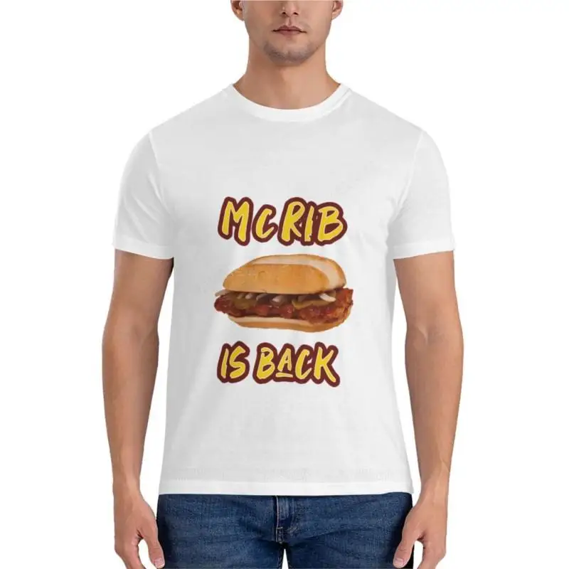 The McRib is Back! Classic T-Shirt Short sleeve tee men t shirt man Aesthetic clothing funny t shirts for men
The McRib is Back! Classic T-Shirt Short sleeve tee men t shirt man Aesthetic clothing funny t shirts for men