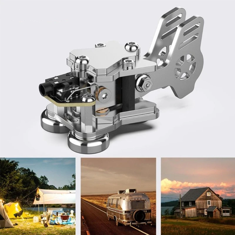 Shortwave Radio Morse Telegraph Aluminum-Alloy Morse Double Paddle Morse Code Keyer Three Neodymium-Magnets Base F19E
Shortwave Radio Morse Telegraph Aluminum-Alloy Morse Double Paddle Morse Code Keyer Three Neodymium-Magnets Base F19E