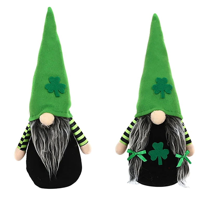 St. Patrick's Day Gnomes Decorations, Lucky Green Shamrock Home Table Decor Ornaments for Irish Saint Patrick's Day
St. Patrick's Day Gnomes Decorations, Lucky Green Shamrock Home Table Decor Ornaments for Irish Saint Patrick's Day