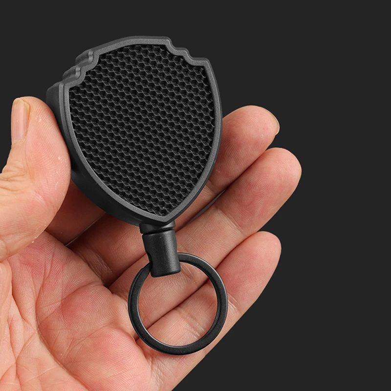 Anti-theft Metal Easy-to-pull Buckle Rope Elastic Keychain Sporty Retractable Key Ring Anti Lost Pass ID Card
Anti-theft Metal Easy-to-pull Buckle Rope Elastic Keychain Sporty Retractable Key Ring Anti Lost Pass ID Card