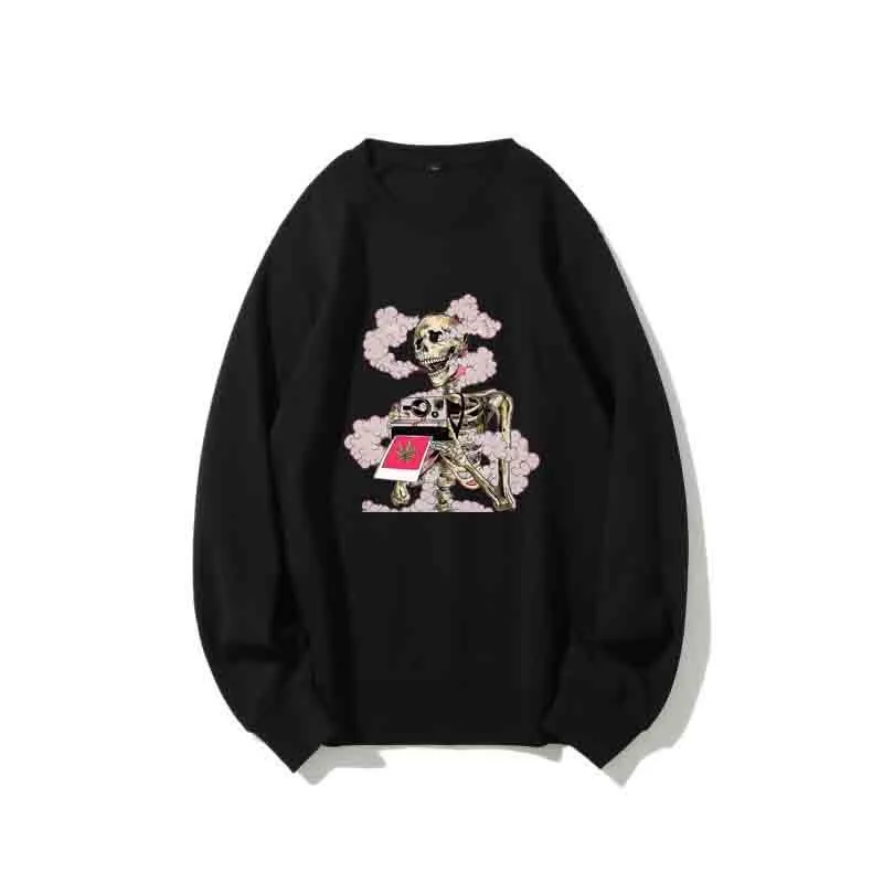 2022 autumn/winter street skull sweater y2k pullover retro casual anime print cute round neck long sleeve fashion new
2022 autumn/winter street skull sweater y2k pullover retro casual anime print cute round neck long sleeve fashion new