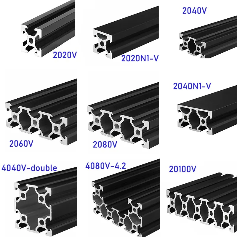 1PCS 2020 2020N1 2040 2040N1 2060 2080 4040 4080 20100 V-Slot Aluminum Profile EU Standard DIY Frame Anodized F CNC 3D Printer
1PCS 2020 2020N1 2040 2040N1 2060 2080 4040 4080 20100 V-Slot Aluminum Profile EU Standard DIY Frame Anodized F CNC 3D Printer