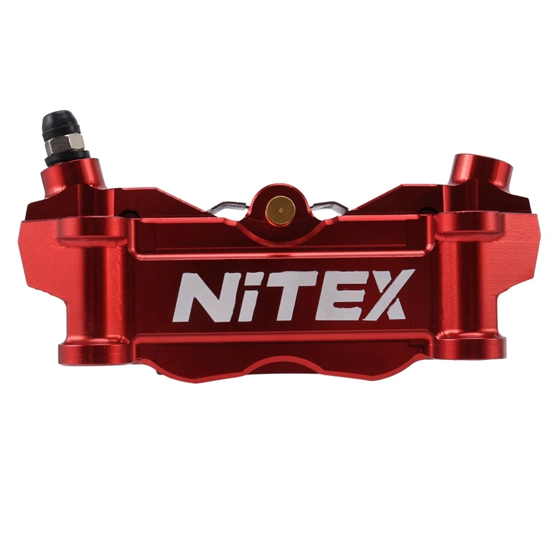 NITEX Brake Caliper For Hydraulic Disc Brake 4 Pistons 100MM CNC Aluminum Workmanship For Motorcycle
NITEX Brake Caliper For Hydraulic Disc Brake 4 Pistons 100MM CNC Aluminum Workmanship For Motorcycle