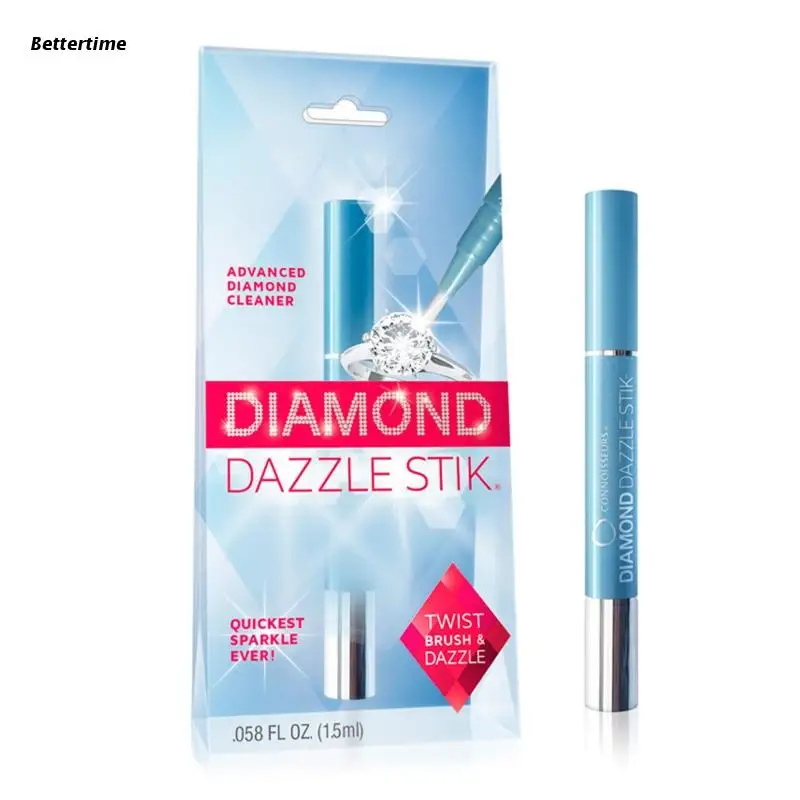 B36D Professional Jewelry Cleaner Pen Portable Diamond Dazzle Stik for Earring Ring
B36D Professional Jewelry Cleaner Pen Portable Diamond Dazzle Stik for Earring Ring