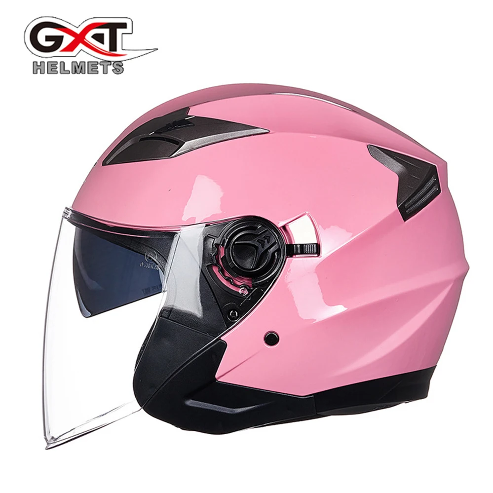 GXT Classic Dual Lens 3/4 Open Face Motorcycle Helmet Men Women Motorbike Scooter Riding Casque Moto Capacete DOT Approved
GXT Classic Dual Lens 3/4 Open Face Motorcycle Helmet Men Women Motorbike Scooter Riding Casque Moto Capacete DOT Approved