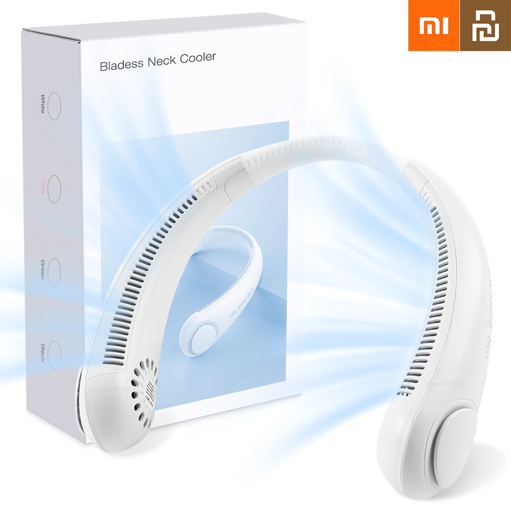 New Xiaomi Neckband Fan Wearable Neckband Fan Cooling Bladeless Cooler Portable USB Rechargeable Bladeless 360 Degree Air
New Xiaomi Neckband Fan Wearable Neckband Fan Cooling Bladeless Cooler Portable USB Rechargeable Bladeless 360 Degree Air