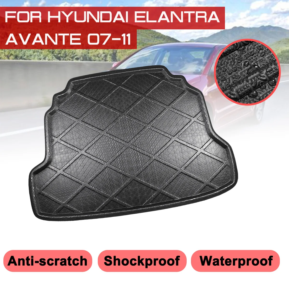 Carpet Car Floor Mat For Hyundai Elantra Avante 2007 2008 2009 2010 2011 Rear Trunk Anti-mud Cover
Carpet Car Floor Mat For Hyundai Elantra Avante 2007 2008 2009 2010 2011 Rear Trunk Anti-mud Cover