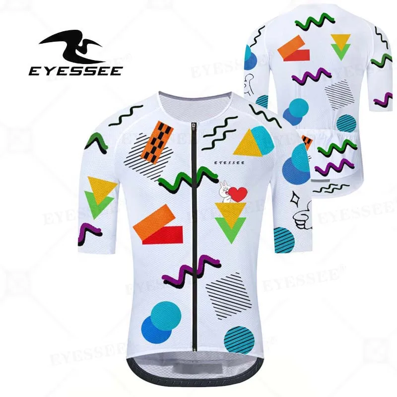 Мужская велосипедная Джерси с коротким рукавом EYESSEE 2023, велосипедная рубашка для шоссейного велосипеда, быстросохнущая дышащая удобная Дже...
Мужская велосипедная Джерси с коротким рукавом EYESSEE 2023, велосипедная рубашка для шоссейного велосипеда, быстросохнущая дышащая удобная Дже...